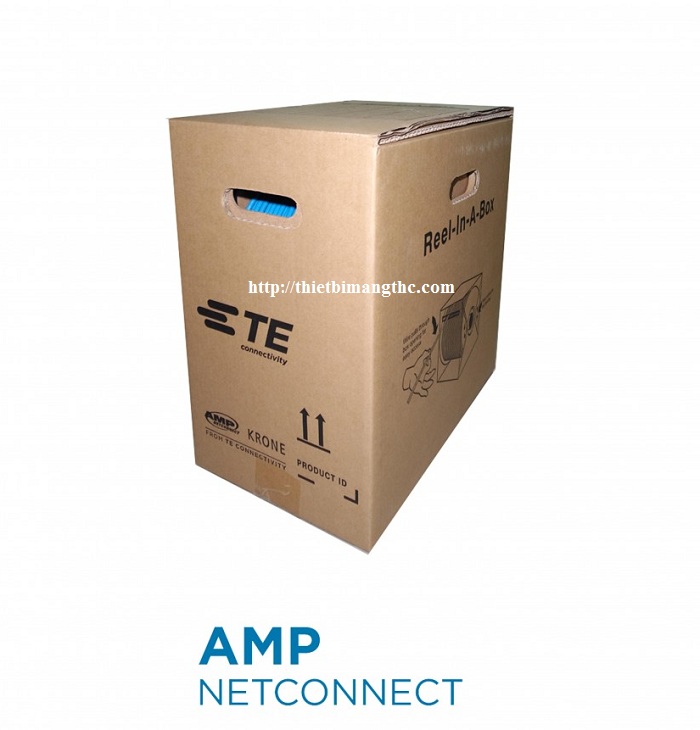 Dây cáp mạng AMP FTP cat6 (305m) 8 sợi đồng